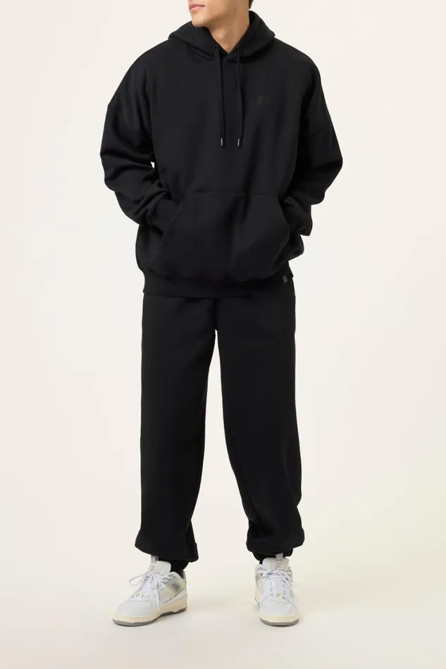 Men Matching Sets Fila Apex Oversized Hoodie 001 Black Men Matching Sets Fila Apex Oversized Hoodie 001 Black