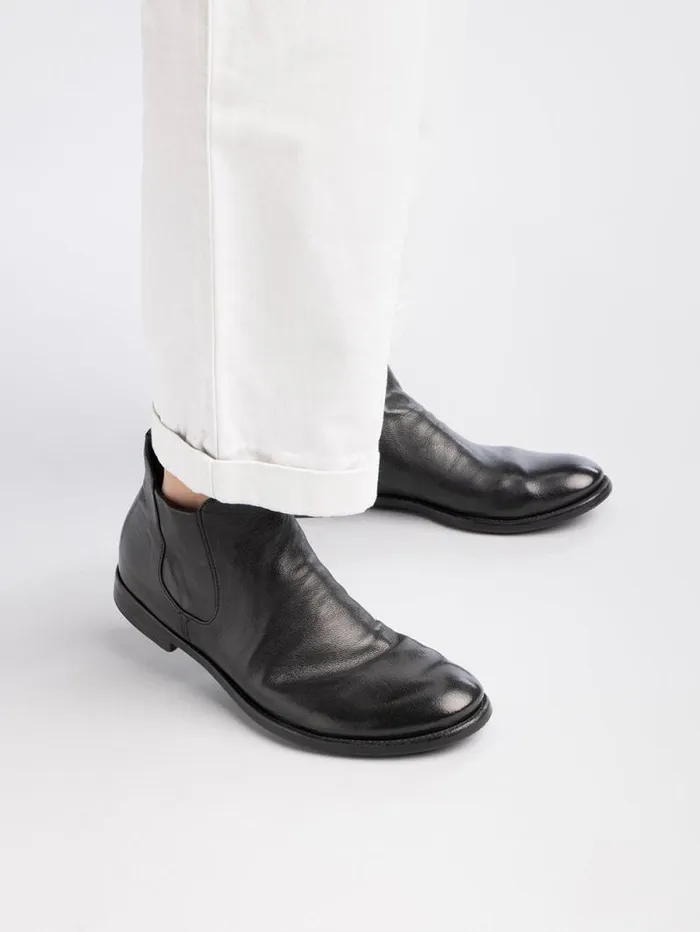 Men Officine Creative Footwear ARC 514 Black Leather Boots Men Officine Creative Footwear ARC 514 Black Leather Boots