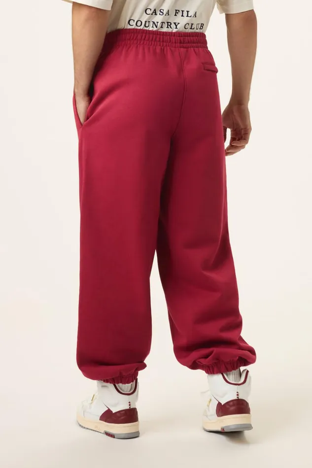 Men Pants and Shorts Fila CASA FILA Country Club Jogger 600 Tinetan Red