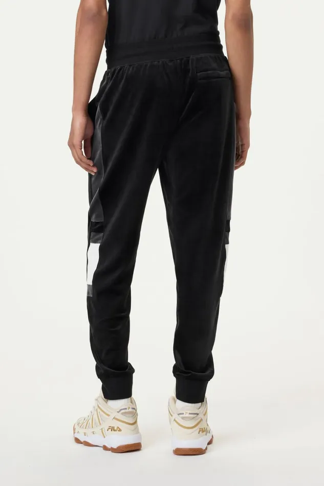 Men Pants and Shorts Fila Smart Retro Velour Block Track Pants 985 Blackgardeniaasphalt Men Pants and Shorts Fila Smart Retro Velour Block Track Pants 985 Blackgardeniaasphalt