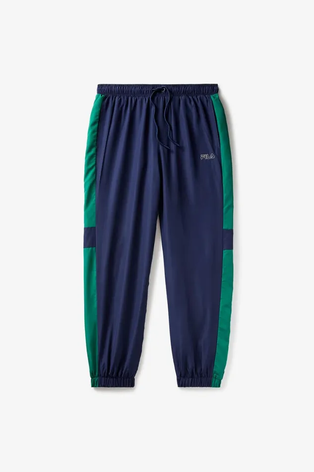 Men Pants and Shorts Fila Woven Track Pant 491 Fila Navyaventurinegardenia