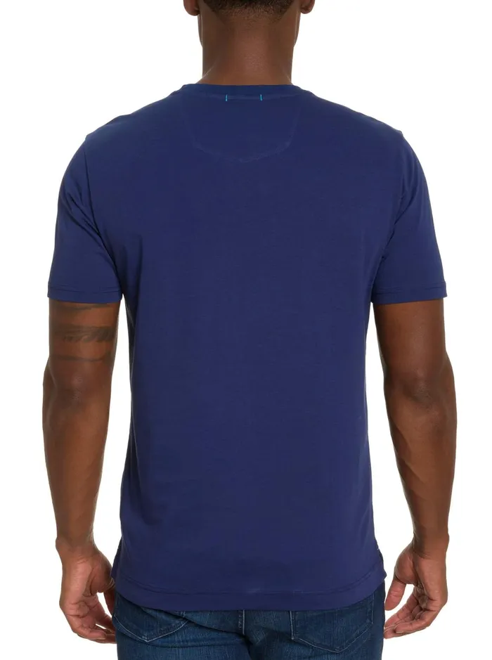 Men Polos and TShirts Robert Graham EOS TSHIRT Navy
