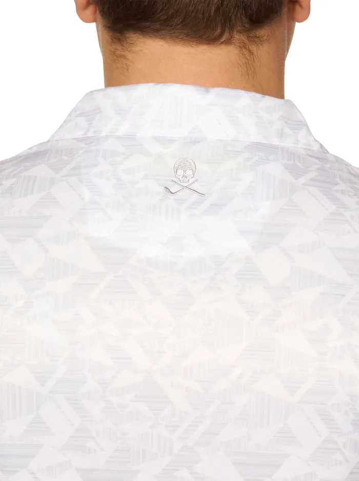 Men Polos and TShirts Robert Graham HYDRUS PERFORMANCE POLO Cobalt