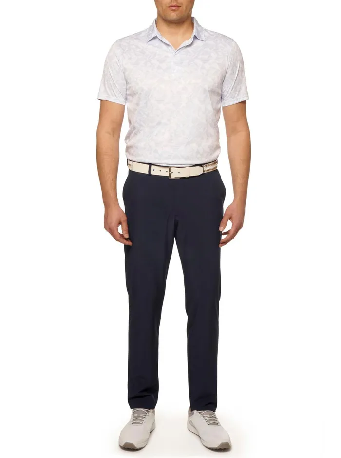 Men Polos and TShirts Robert Graham HYDRUS PERFORMANCE POLO Cobalt