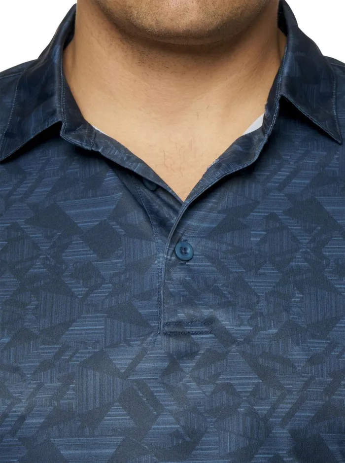 Men Polos and TShirts Robert Graham HYDRUS PERFORMANCE POLO Cobalt