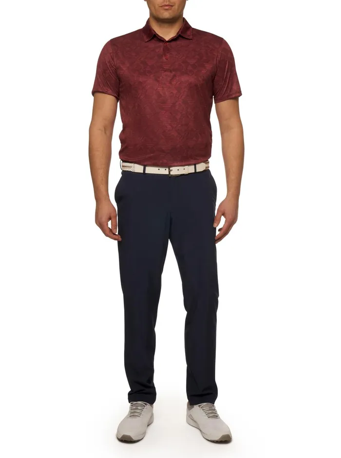 Men Polos and TShirts Robert Graham HYDRUS PERFORMANCE POLO Cobalt