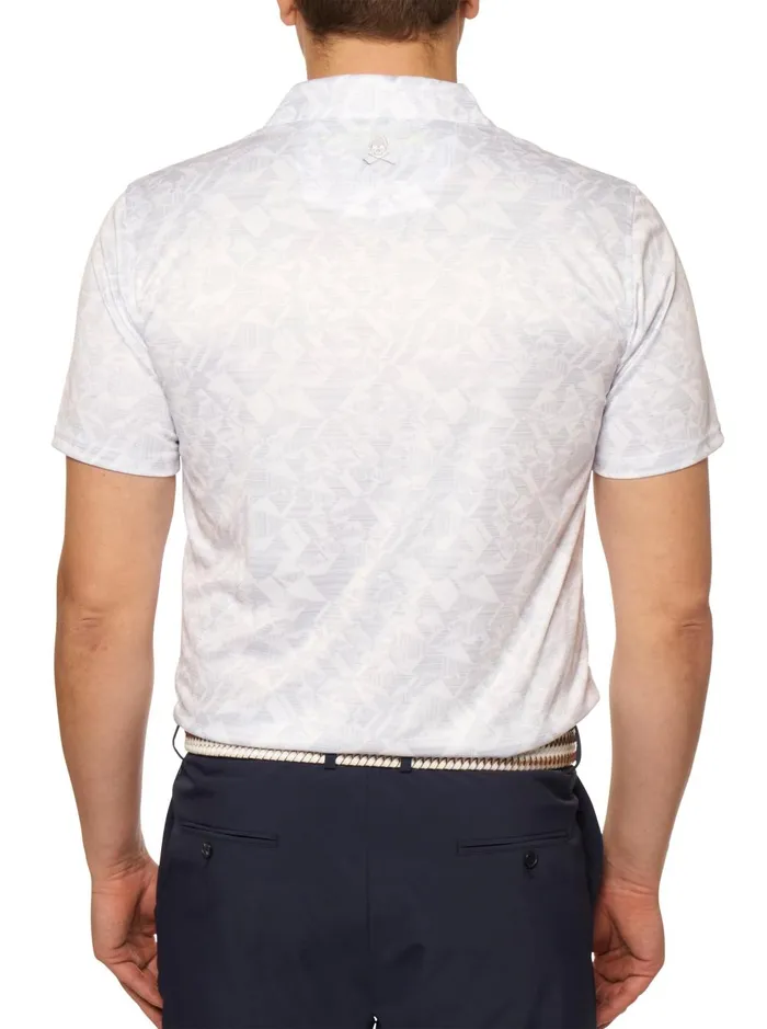 Men Polos and TShirts Robert Graham HYDRUS PERFORMANCE POLO Cobalt