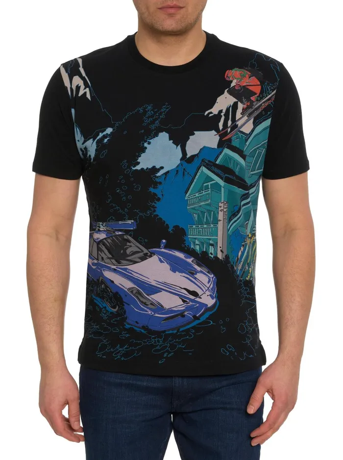 Men Polos and TShirts Robert Graham LES ALPS GRAPHIC TSHIRT Multi