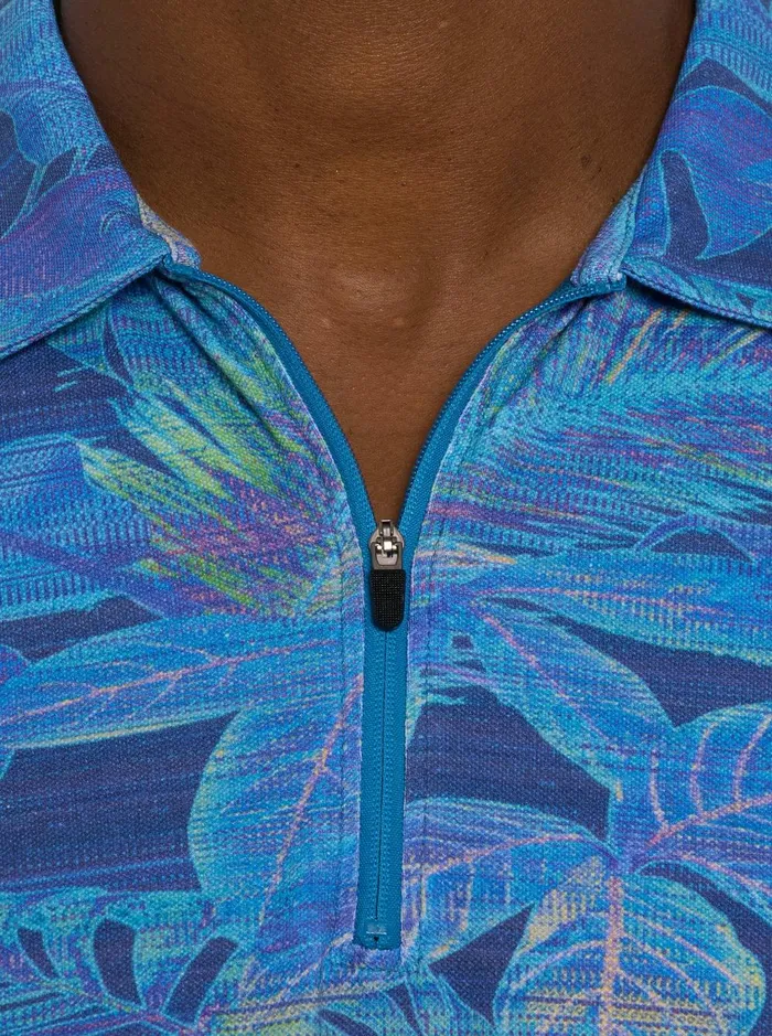 Men Polos and TShirts Robert Graham PARADISE GARAGE POLO Teal