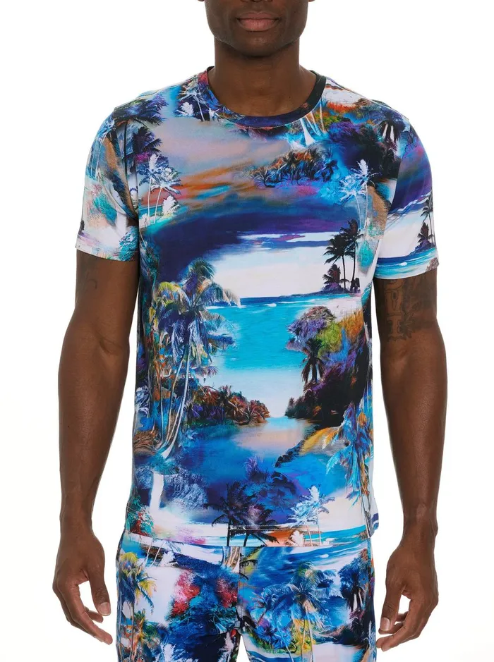 Men Polos and TShirts Robert Graham SCENIC ESCAPE GRAPHIC TSHIRT Multi