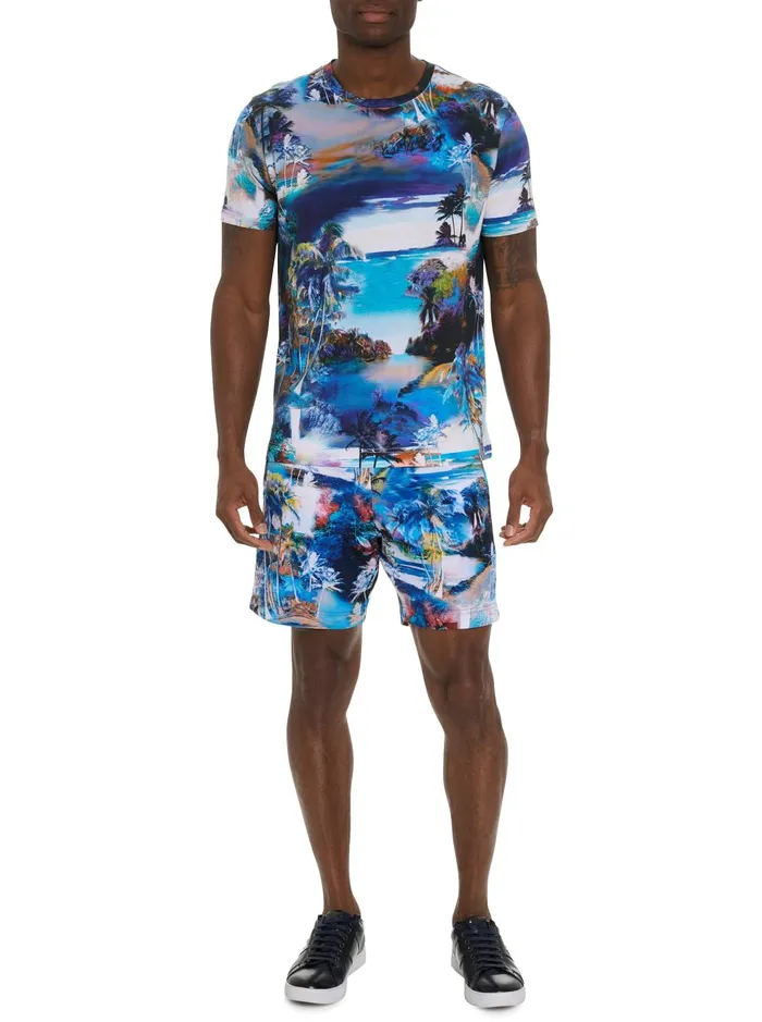 Men Polos and TShirts Robert Graham SCENIC ESCAPE GRAPHIC TSHIRT Multi