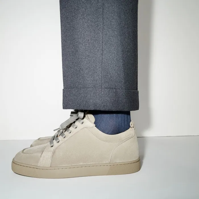Men Rantulow Sneakers 8211 Veau Velours 8211 Saharienne Christian Louboutin Sneakers
