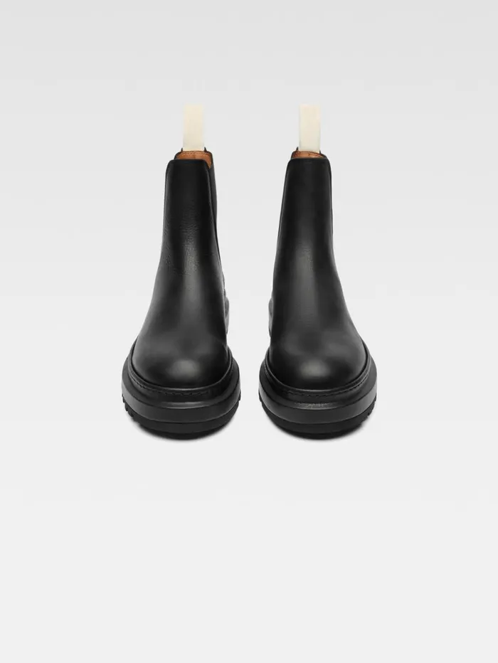 Men Shoes JACQUEMUS The Pavane Ankle Boots Black Men Shoes JACQUEMUS The Pavane Ankle Boots Black