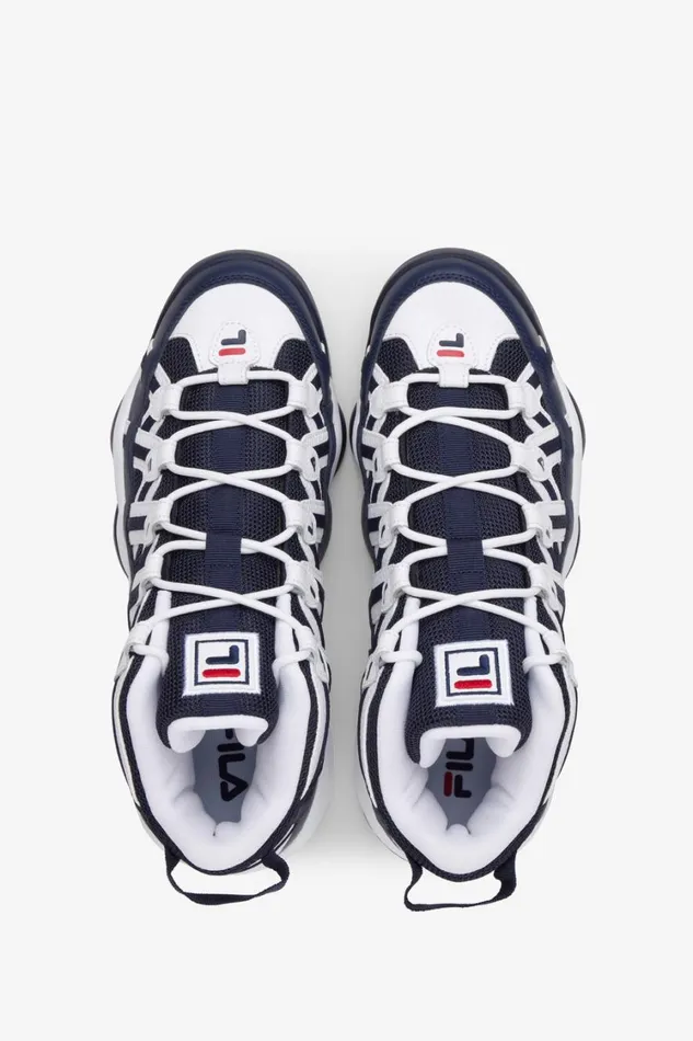 Men Sneakers Fila Stackhouse Spaghetti 422 Fila Navy White Fila Red