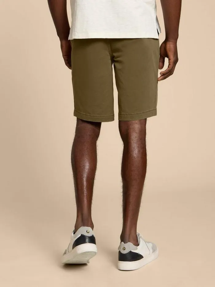 Men Sutton Organic Chino Short Dark Green White Stuff Shorts