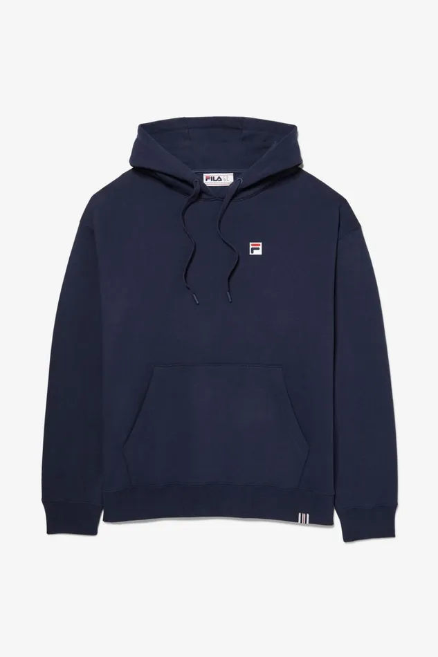 Men Sweatshirts and Hoodies Fila Classic Pullover Hoodie 400 Fila Navy