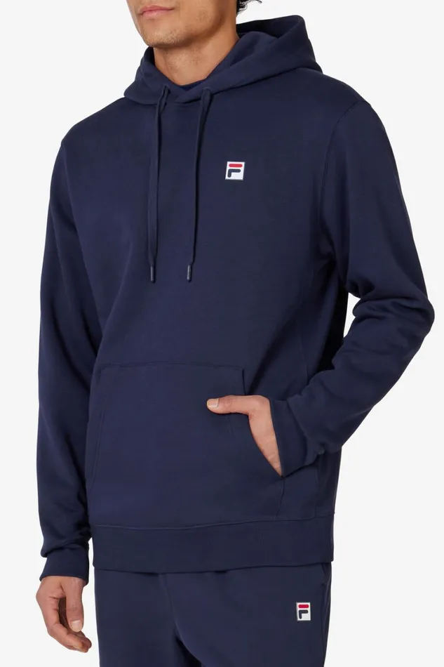Men Sweatshirts and Hoodies Fila Classic Pullover Hoodie 400 Fila Navy