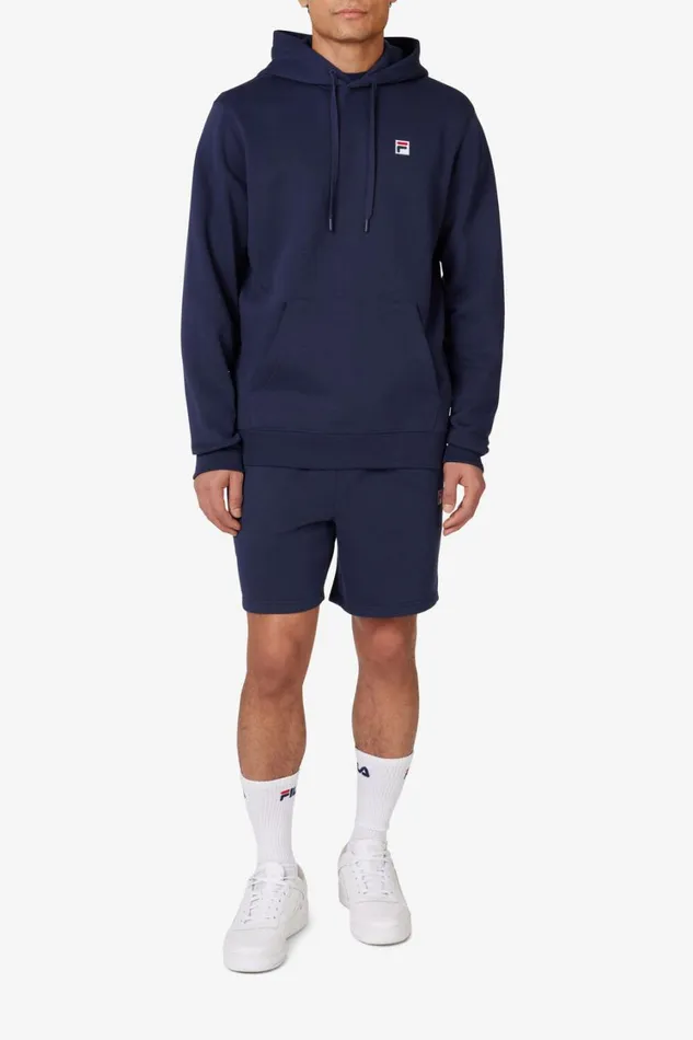 Men Sweatshirts and Hoodies Fila Classic Pullover Hoodie 400 Fila Navy