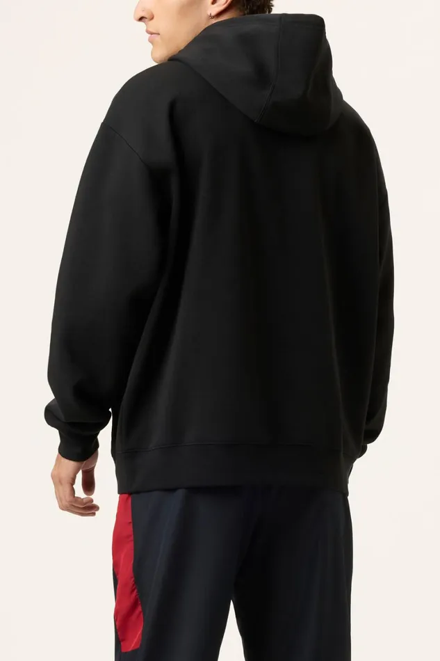 Men Sweatshirts and Hoodies Fila Pull Over Hoodie 013 Blackwhite Men Sweatshirts and Hoodies Fila Pull Over Hoodie 013 Blackwhite