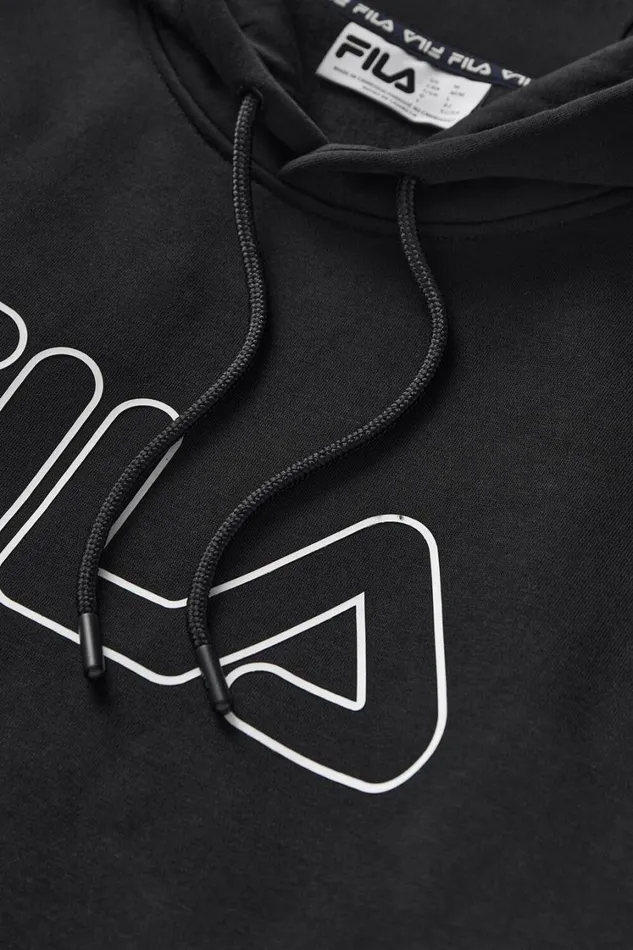 Men Sweatshirts and Hoodies Fila Pull Over Hoodie 013 Blackwhite Men Sweatshirts and Hoodies Fila Pull Over Hoodie 013 Blackwhite
