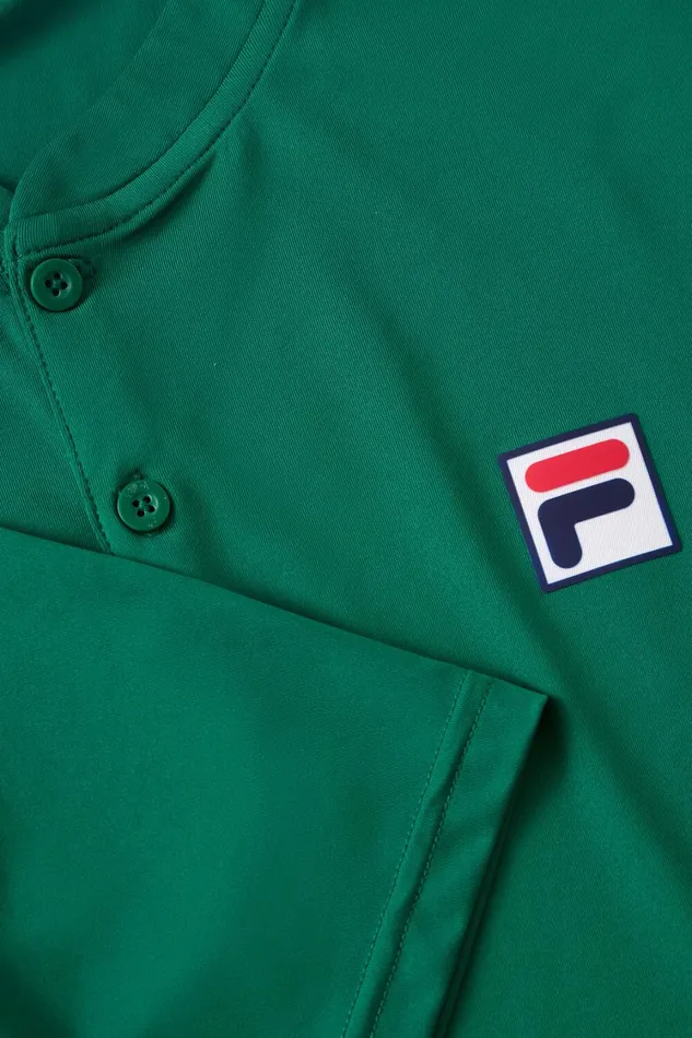 Men Tennis Fila SHORT SLEEVE HENLEY Men Tennis Fila SHORT SLEEVE HENLEY