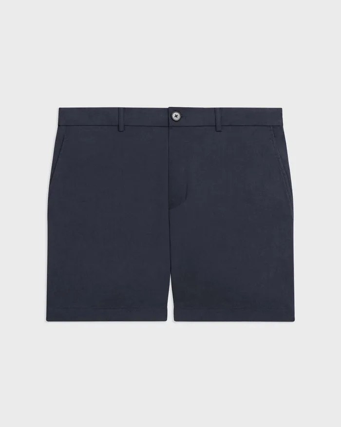 Men Theory Pants Curtis 7quot Drawstring Short In Good Linen Space