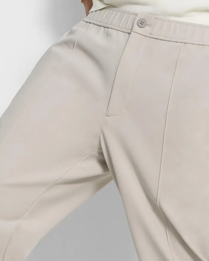 Men Theory Pants Curtis Drawstring Pant In Precision Ponte Putty