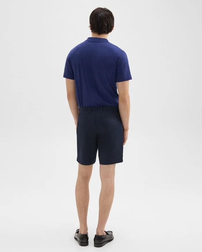 Men Theory Shorts Zaine 7rdquo Short In Organic Cotton Baltic