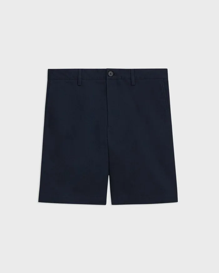 Men Theory Shorts Zaine 7rdquo Short In Organic Cotton Baltic