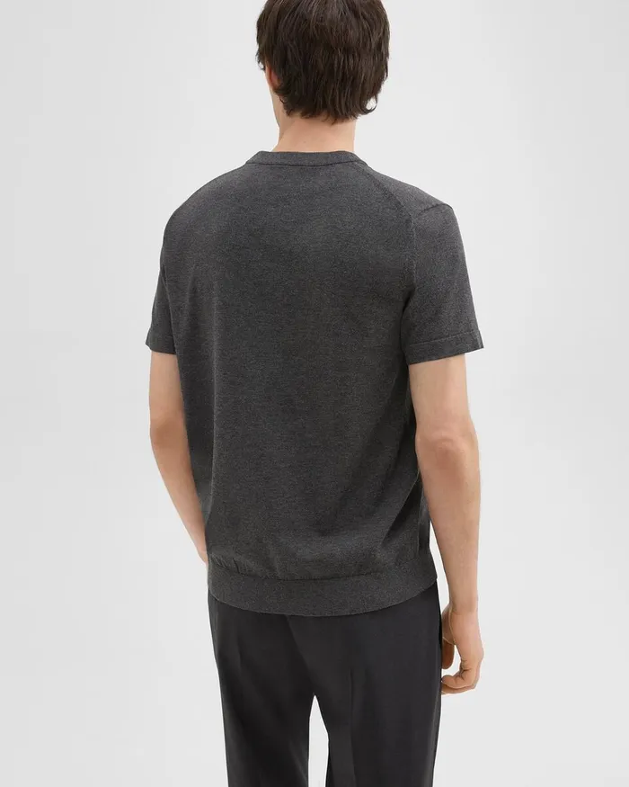 Men Theory Sweaters Cardigans Sarior Tee In Light Bilen Pestle Melange