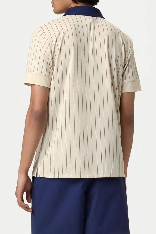 Men Tops and TShirts Fila Performance Iconic BB1 Polo 922 Angorafila Navy Pinstripe Men Tops and TShirts Fila Performance Iconic BB1 Polo 922 Angorafila Navy Pinstripe