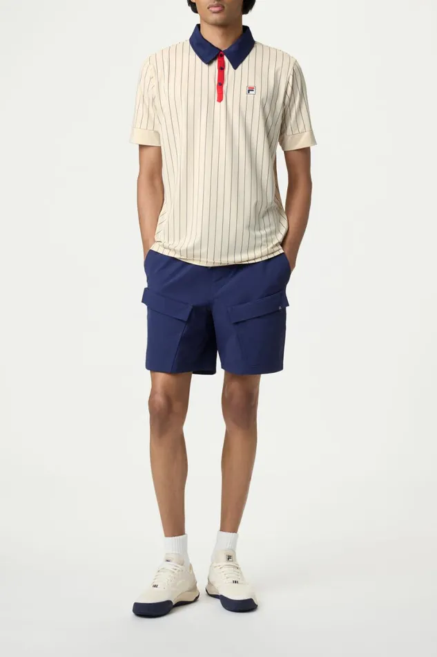 Men Tops and TShirts Fila Performance Iconic BB1 Polo 922 Angorafila Navy Pinstripe Men Tops and TShirts Fila Performance Iconic BB1 Polo 922 Angorafila Navy Pinstripe
