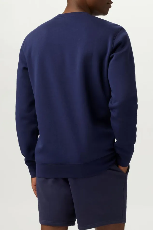 Men Tops and TShirts Fila Sportstyle Linear Logo Long Sleeve Crew Men Tops and TShirts Fila Sportstyle Linear Logo Long Sleeve Crew