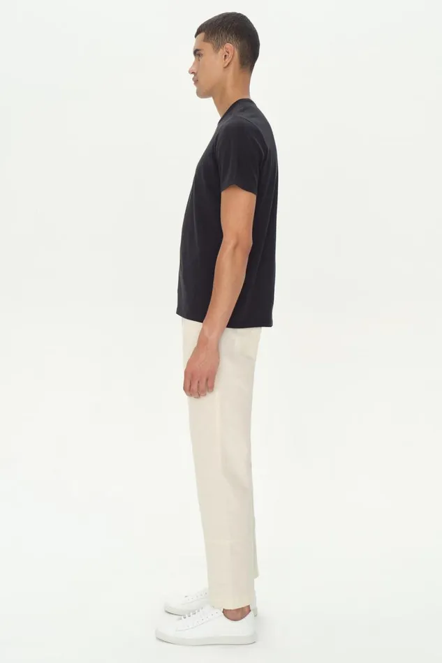 Men Tops and TShirts Jonathan Simkhai Smooth Cotton Crewneck