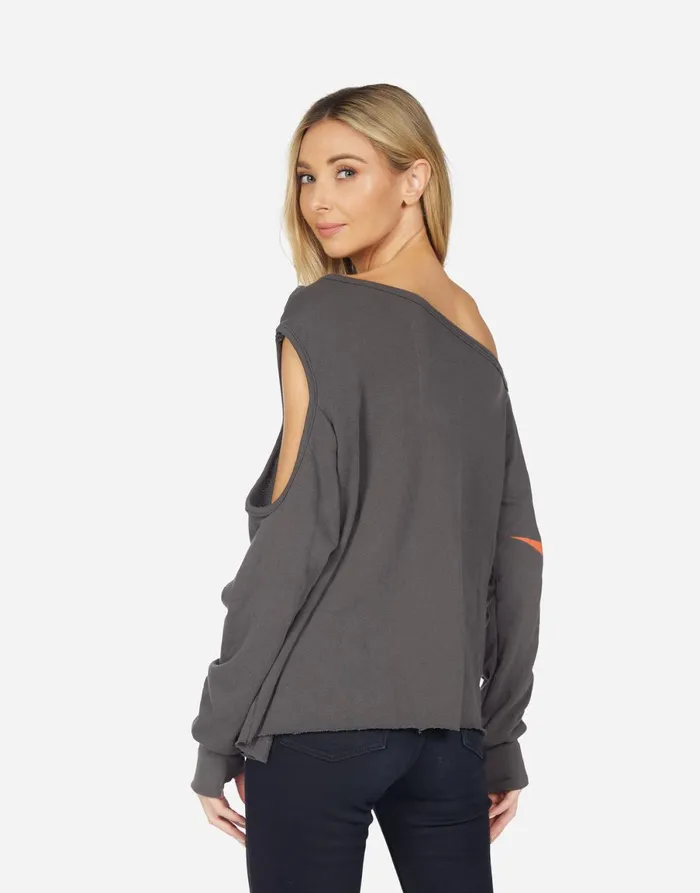 Mercedes Crystal Bowie Space Vintage Black Women039s Lauren Moshi Long Sleeve