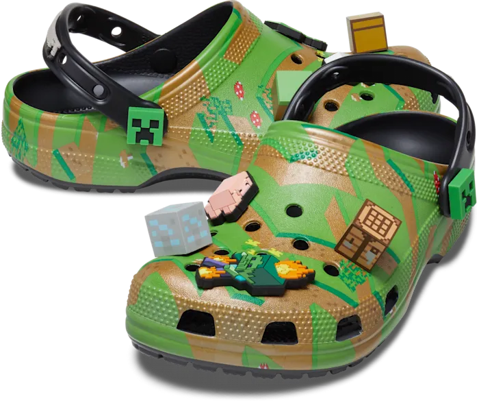 Minecraft Elevated Clog Multi Men Crocs Clogs
