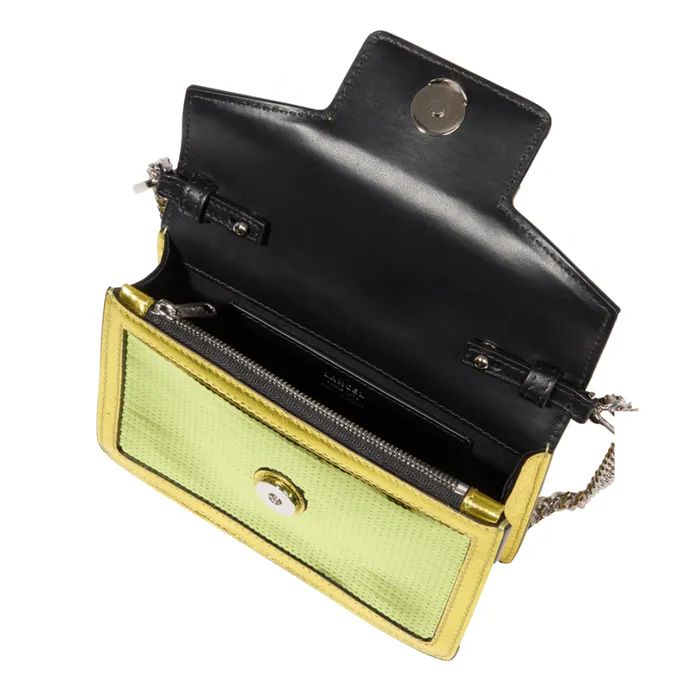 Mini Flap Bag Gold Women Lancel Cross Body Bags