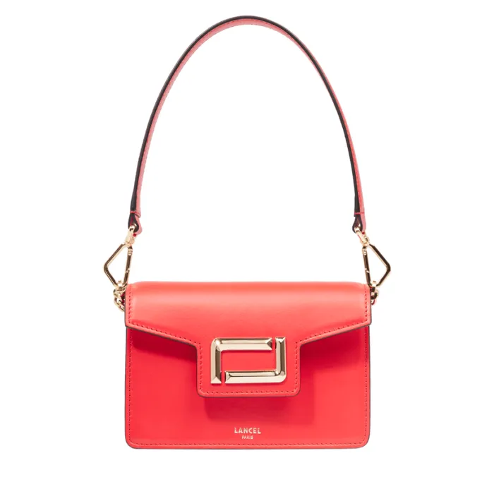 Mini Flap Bag Kiss Red Women Lancel Shoulder Bags