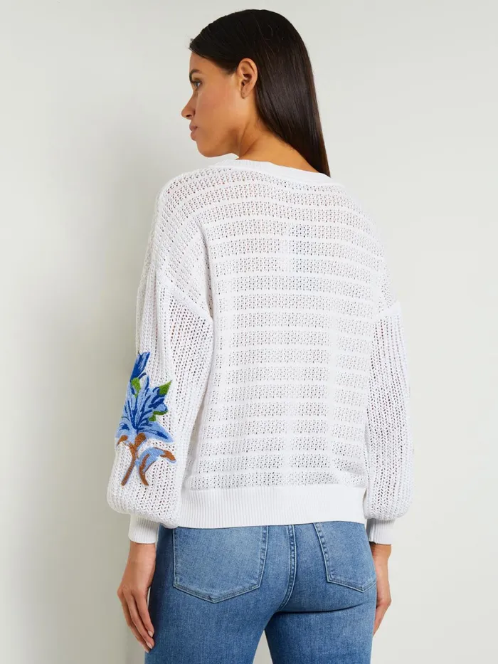 Misook Pointelle Top 8211 Balloon Sleeve Sweater Misook Women Tops and Tees Misook Pointelle Top 8211 Balloon Sleeve Sweater Misook Women Tops and Tees