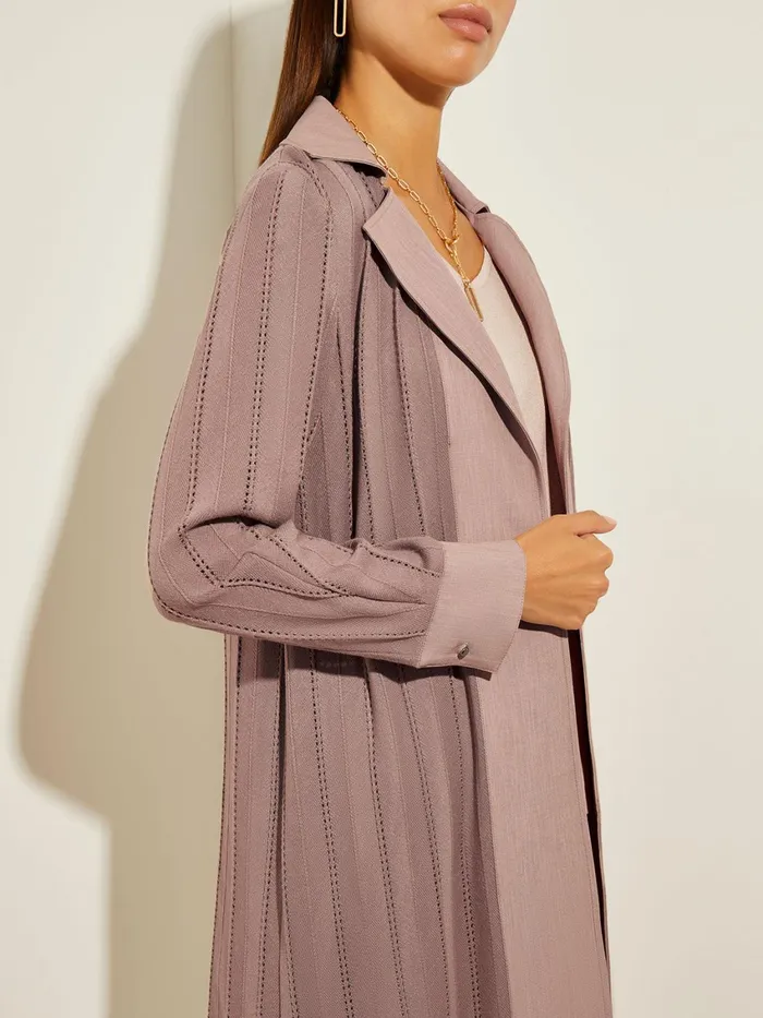 Misook Sheer Duster 8211 Long Brown Coat Misook Women Jackets and Coats Misook Sheer Duster 8211 Long Brown Coat Misook Women Jackets and Coats
