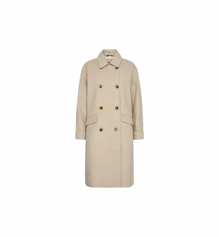 MOS MOSH MMVenice Wool Jacket Feather Gray Women Jackets and Coats MOS MOSH MMVenice Wool Jacket Feather Gray Women Jackets and Coats