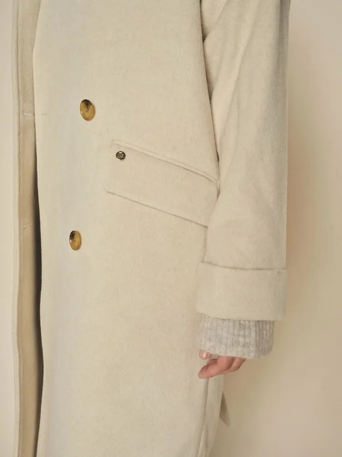 MOS MOSH MMVenice Wool Jacket Feather Gray Women Jackets and Coats MOS MOSH MMVenice Wool Jacket Feather Gray Women Jackets and Coats