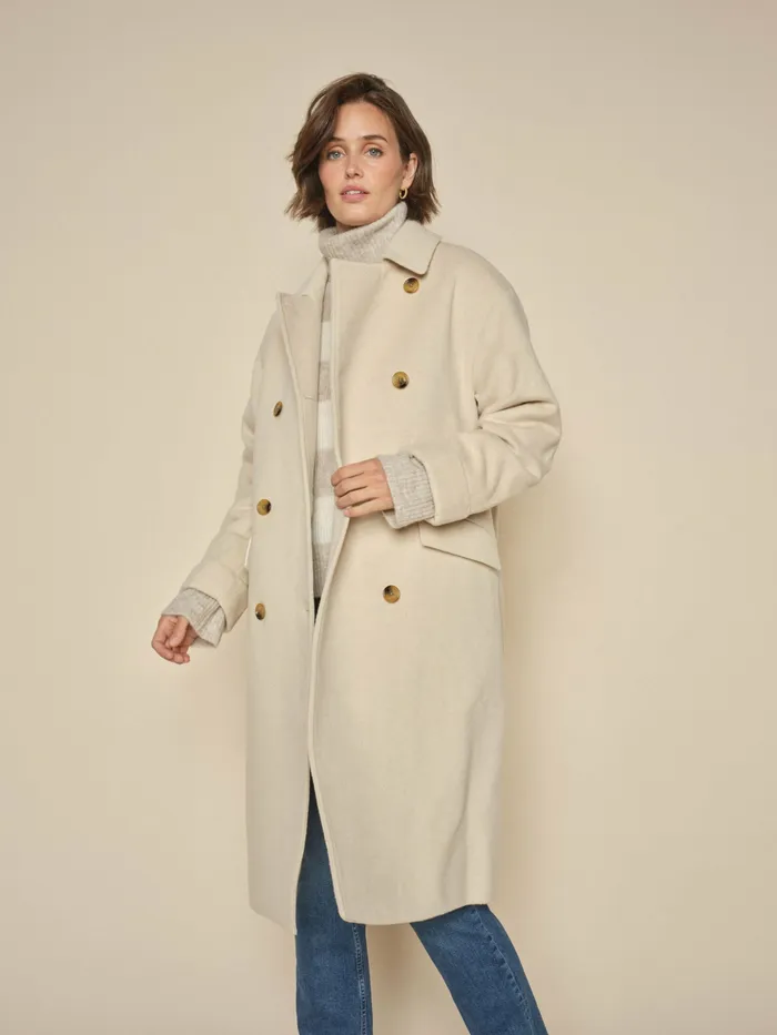 MOS MOSH MMVenice Wool Jacket Feather Gray Women Jackets and Coats MOS MOSH MMVenice Wool Jacket Feather Gray Women Jackets and Coats