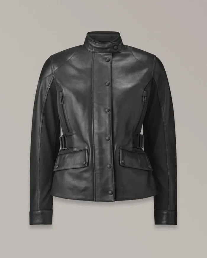 Motorcycle Armour MenWomen Belstaff Westerly Motorcycle Jacket Black