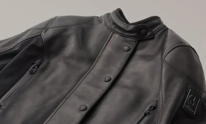 Motorcycle Armour MenWomen Belstaff Westerly Motorcycle Jacket Black