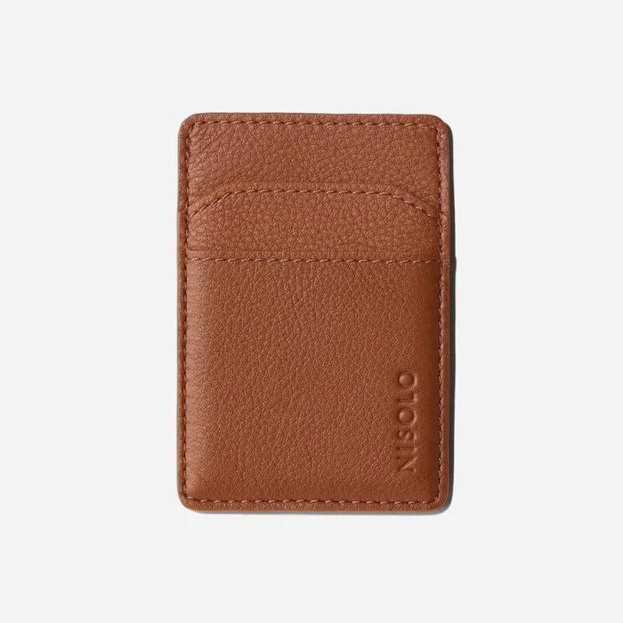 Nisolo Bags and Wallets Men Nico Card Case Wallet Caramel