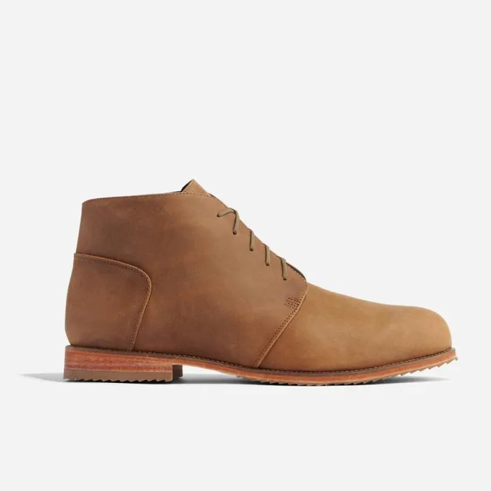 Nisolo Boots Men Everyday Chukka Boot Tobacco