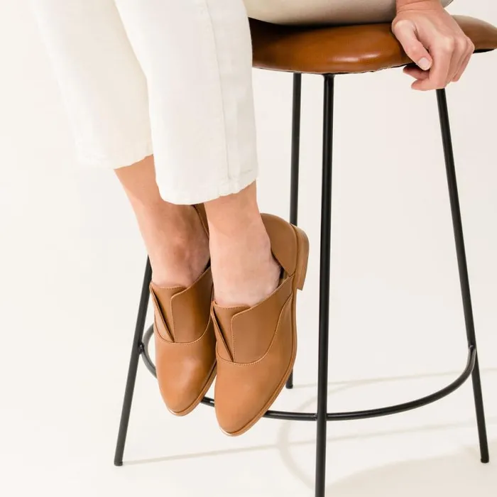 Nisolo Flats and Slip Ons Women Emma D039Orsay Oxford 20 Nutmeg Nisolo Flats and Slip Ons Women Emma D039Orsay Oxford 20 Nutmeg