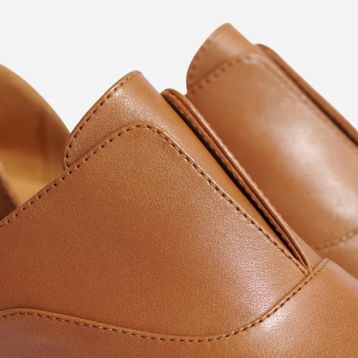 Nisolo Flats and Slip Ons Women Emma D039Orsay Oxford 20 Nutmeg Nisolo Flats and Slip Ons Women Emma D039Orsay Oxford 20 Nutmeg