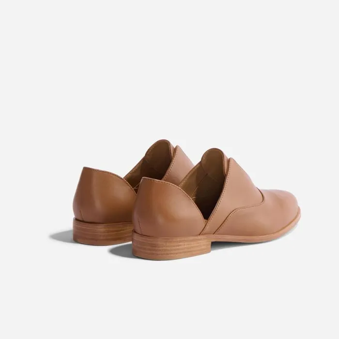 Nisolo Flats and Slip Ons Women Emma D039Orsay Oxford 20 Nutmeg Nisolo Flats and Slip Ons Women Emma D039Orsay Oxford 20 Nutmeg